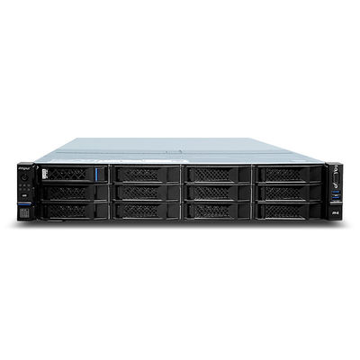 end 2U 2-socket Rack Mount Server with 2.1GHz Processor Main Frequency and Private Mold