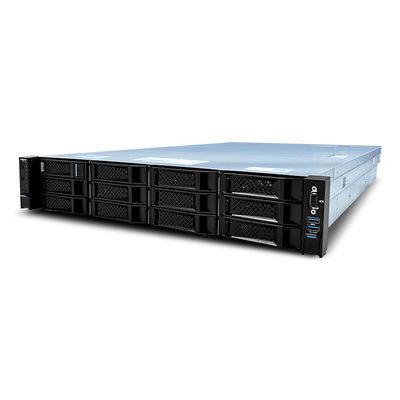 Intel Xeon Gold 6133*2 8G*8 RAM 240G*2 SSD 4T*8 SATA 800W*2 2U Rack Graphics Server