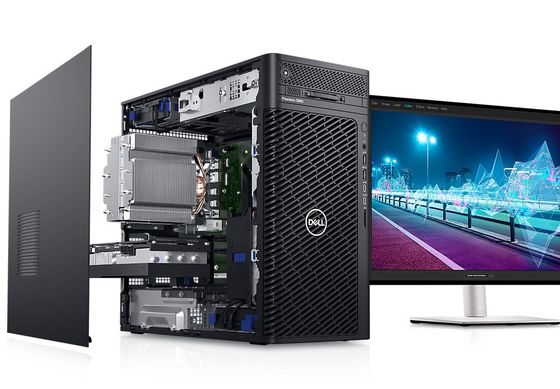 Dell Precision T3660 Workstation PC with 500W Built-in Power Supply and Compact Size