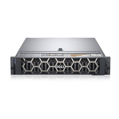 Double Port Gigabit Network Port and 2U Rack Server Form Factor Dell R740 Server Barebone