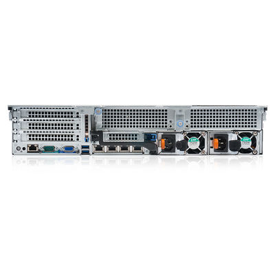 Double Port Gigabit Network Port and 2U Rack Server Form Factor Dell R740 Server Barebone