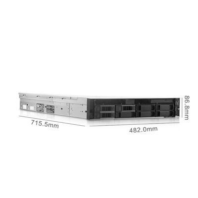 Double Port Gigabit Network Port and 2U Rack Server Form Factor Dell R740 Server Barebone