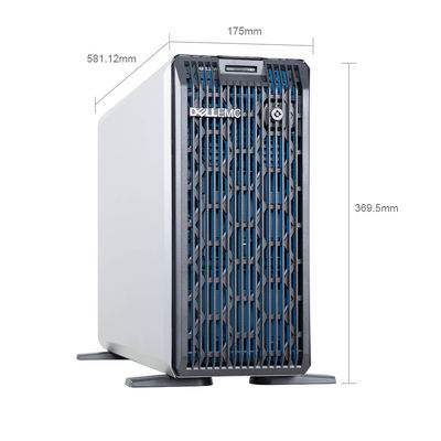 Intel Xeon E-2314 Dell T350 Tower Server with 8G ECC Memory and 1T SATA 7.2K Hard Disk