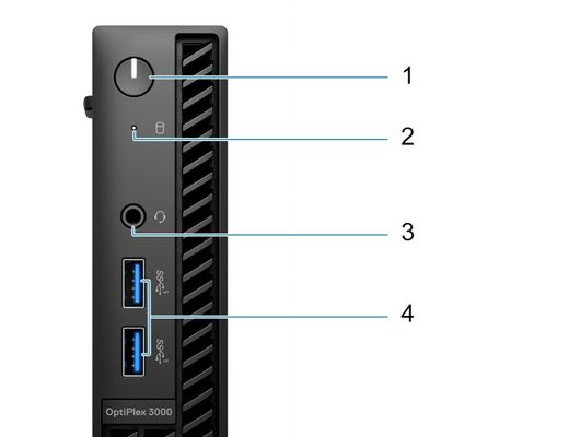 Powerful Dell Optiplex MFF Micro Desktop Computer Intel B660 Chipset 8G DDR4 RAM 256G SSD