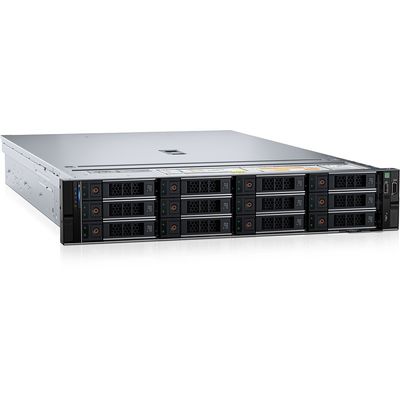 Memory Module Slot Dell R7625 2U Server Chassis with Private Mold and AMD EPYC CPU