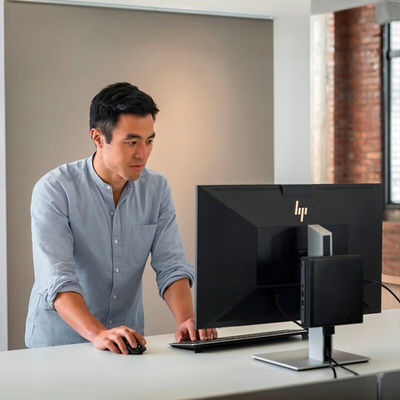 HP ProDesk 400 G9 i3-13100T 8GB 256GB M.2 SFF Tower Desktop PC with UHD 710 Graphics Card