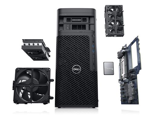Windows 11 Pro AMD Ryzen 5945WX 8G 512G 2T T400-4G GPU 1350W Dell Workstation Desktop PC