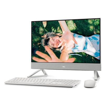 Dell Inspiron IN5415 23.8&quot; AMD Ryzen R3-5425U 8GB 256GB SSD White All-in-One Computer