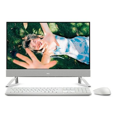 Dell Inspiron IN5415 23.8&quot; AMD Ryzen R3-5425U 8GB 256GB SSD White All-in-One Computer