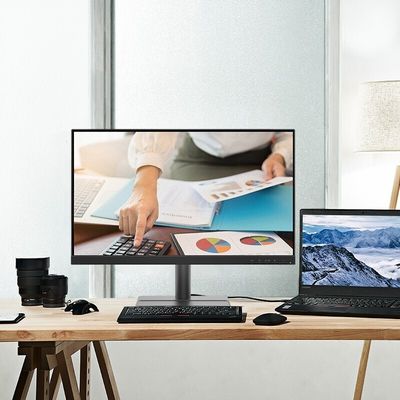 High Definition Lenovo ThinkCentre L24e-30 23.8&quot; Monitor Perfect for Business Needs