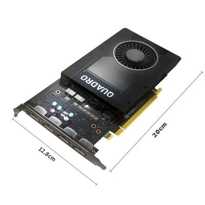 5G GDDR5X 160bit/200GBps Quadro P2200 Graphics Card for Professional Modeling and Rendering