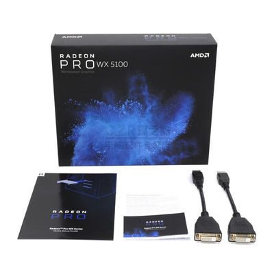 AMD Radeon PRO WX 5100-8G Chatgpt 4 Plus 6.8&quot; Professional GPU Graphics Card for PC