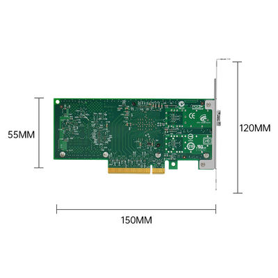 External Dell Intel X520 DP 10Gb DA/SFP Dual Port Network Card with USB Interface