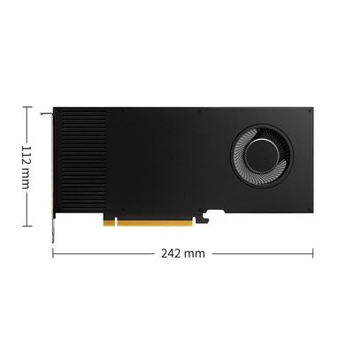 RTX A4000 16GB GPU Computer Parts Video Card for PC Server Form Factor 4.4&quot; H x 9.5&quot; L