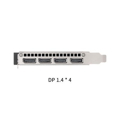 RTX A4000 16GB GPU Computer Parts Video Card for PC Server Form Factor 4.4&quot; H x 9.5&quot; L