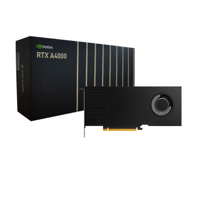 RTX A4000 16GB GPU Computer Parts Video Card for PC Server Form Factor 4.4&quot; H x 9.5&quot; L